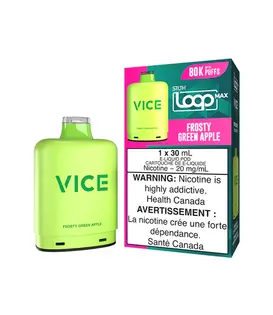Frosty Green Apple STLTH Loop Max Vice 80k Disposable Vape Pod