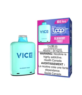 Blueberry Frost STLTH Loop Max Vice 80k Disposable Vape Pod
