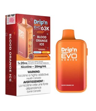 Blood Orange Ice Drip’N EVO by Envi 63k Rechargeable Disposable