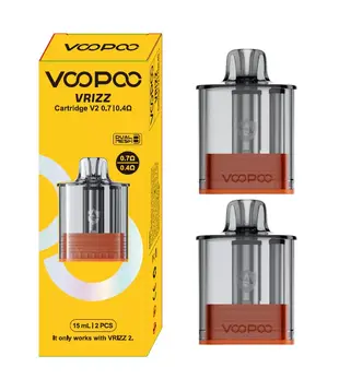 Voopoo Vrizz V2  Dual Core 15ml (0.7/0.4) 2pk