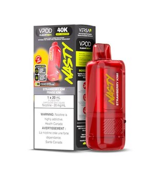 Strawberry Kiwi Vpod Versa X by Nasty 40k Disposable Vape Pod