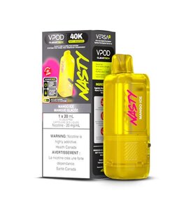 Mango Ice Vpod Versa X by Nasty 40k Disposable Vape Pod