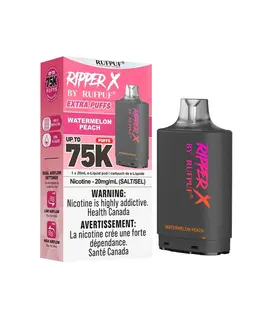 Watermelon Peach Ripper X RUFPUF 75k Disposable Vape Pod
