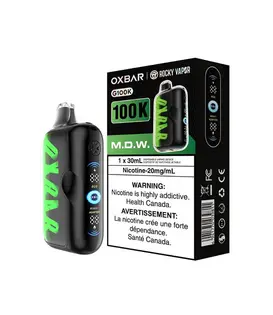 MDW Rocky Vapor OxBar G100k Rechargeable Disposable