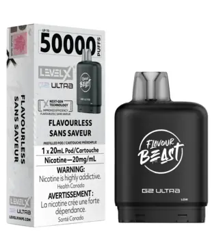 Flavourless Flavour Beast Level X G2 Ultra 50k Disposable Vape Pod