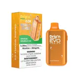 Orange Sparkle Ice Drip’N EVO by Envi 63k Rechargeable Disposable