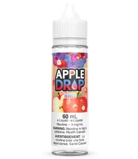 Berries 6mg Apple Drop 60ml Freebase E-liquid
