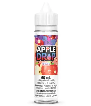 Berries 3mg Apple Drop 60ml Freebase E-liquid