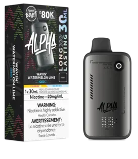 Wavin Watermelon Lime Ice Flavour Beast Alpha 80k Rechargeable Disposable