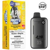 Yellow Pineapple Fruity G Flavour Beast Alpha 80k Rechargeable Disposable