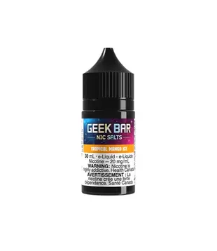 Tropical Mango Ice 20mg Geek Bar 30ml Nic Salt E-liquid