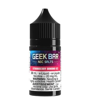 Strawberry Banana Ice 20mg Geek Bar 30ml Nic Salt E-liquid