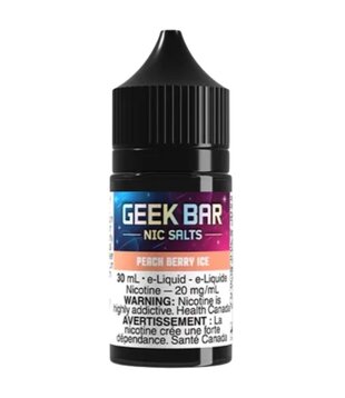 Peach Berry Ice 20mg Geek Bar 30ml Nic Salt E-liquid