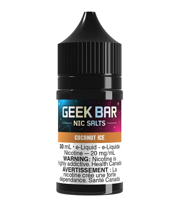 Geek Bar Coconut Ice 20mg Geek Bar 30ml Nic Salt E-liquid