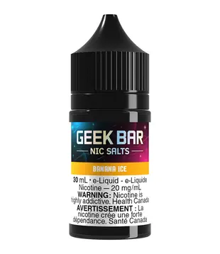Banana Ice 20mg Geek Bar 30ml Nic Salt E-liquid