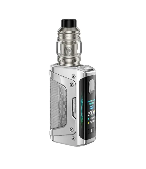 Frost Silver Geek Vape Aegis Legend 5 200w Mod Kit