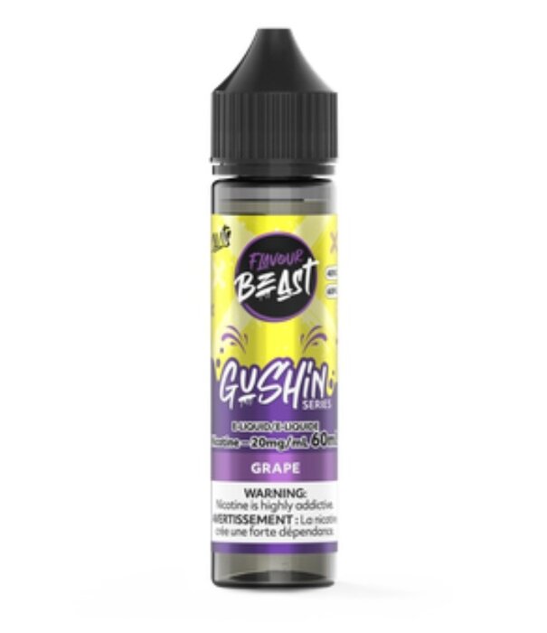 Flavour Beast Grape 20mg Flavour Beast Gushin 60ml Nic Salt E-liquid