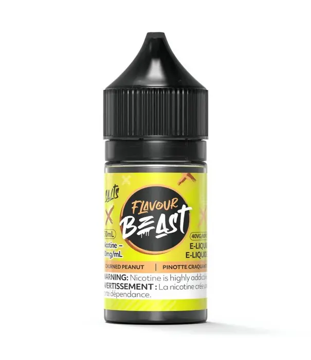 Flavour Beast Churned Peanut 20mg Flavour Beast 30ml Nic Salt E-liquid