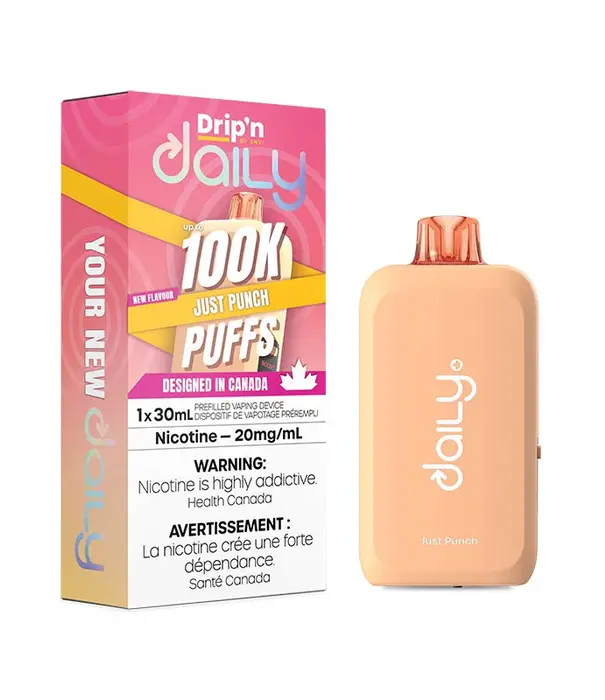 Envi Drip'n Punch Drip’N by Envi Daily 100k Rechargeable Disposable