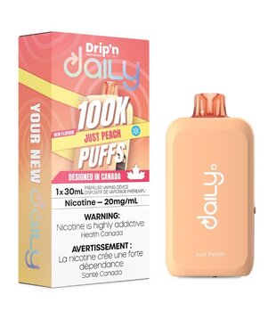 Peach Drip’N by Envi Daily 100k Rechargeable Disposable