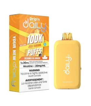 Just Banana DripN by Envi Daily 100k Rechargeable Disposable