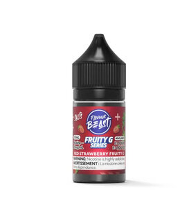 Red Strawberry Fruity G 20mg Flavour Beast Nic Salt 30ml E-liquid