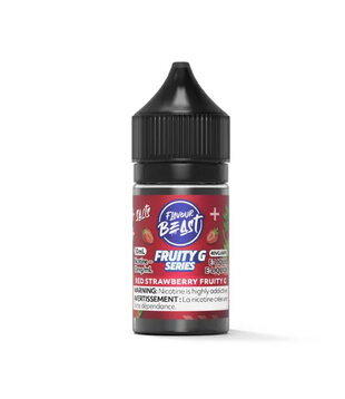 Red Strawberry Fruity G 20mg Flavour Beast Nic Salt 30ml E-liquid