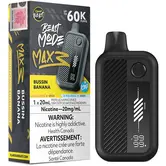 Bussin Banana Ice Flavour Beast Beast Mode Max 3 60k Rechargeable Disposable