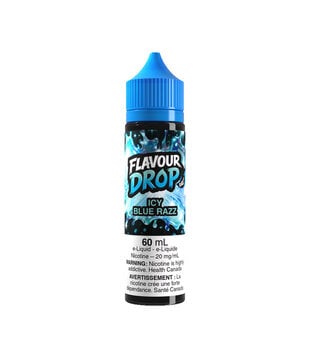 Icy Blue Razz 20mg Flavour Drop Nic Salt 60ml E-liquid