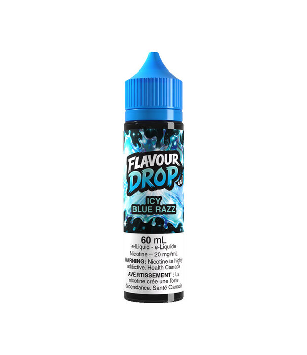 Flavour Drop Icy Blue Razz 20mg Flavour Drop Nic Salt 60ml E-liquid