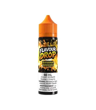 Banana Breeze 20mg Flavour Drop Nic Salt 60ml E-liquid