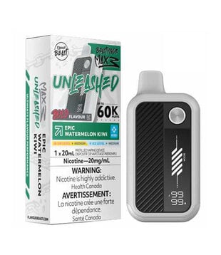 Epic Watermelon Kiwi Ice Flavour Beast Beast Mode Max 3 60k Rechargeable Disposable
