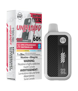 Epic Strawberry Watermelon Ice Flavour Beast Beast Mode Max 3 60k Rechargeable Disposable