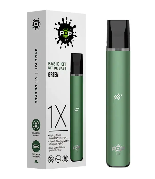 Pop Vapor Green Pop Hit Device