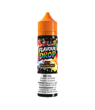 Icy Rainbows 3mg Flavour Drop 60ml Freebase E-liquid