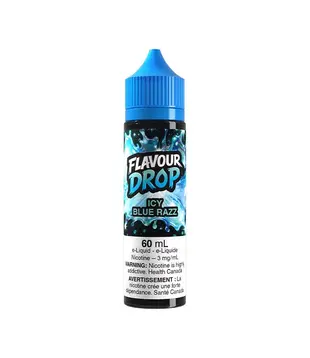 Icy Blue Razz 6mg Flavour Drop 60ml Freebase E-liquid