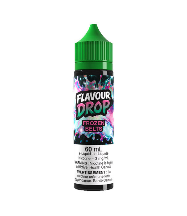 Flavour Drop Frozen Belts 3mg Flavour Drop 60ml Freebase E-liquid