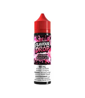 Cherry Burst Ice 3mg Fkavour Drop 60ml Freebase E-liquid