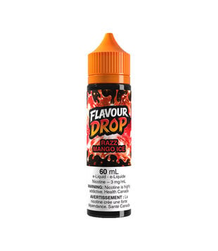 Razz Mango Ice 6mg Flavour Drop 60ml Freebase E-liquid