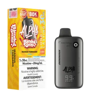 Mango Tornado Ice Flavour Beast Alpha Blended Series 80k Rechargeable Disposable