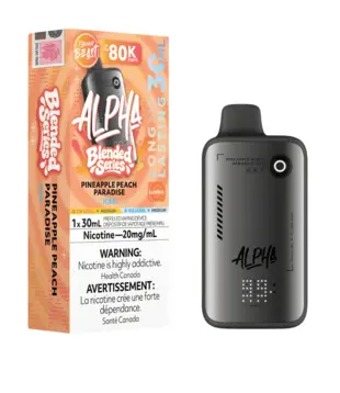Pineapple Peach Paradise Ice Flavour Beast Alpha Blended Series 80k Rechargeable Disposable