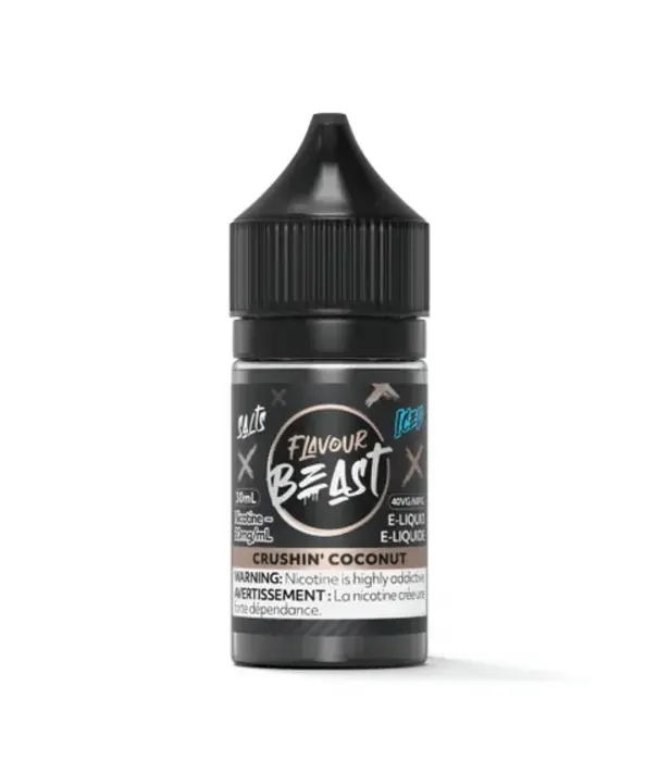 Flavour Beast Crushin Coconut Ice 20mg Flavour Beast Nic Salt 30ml E-liquid