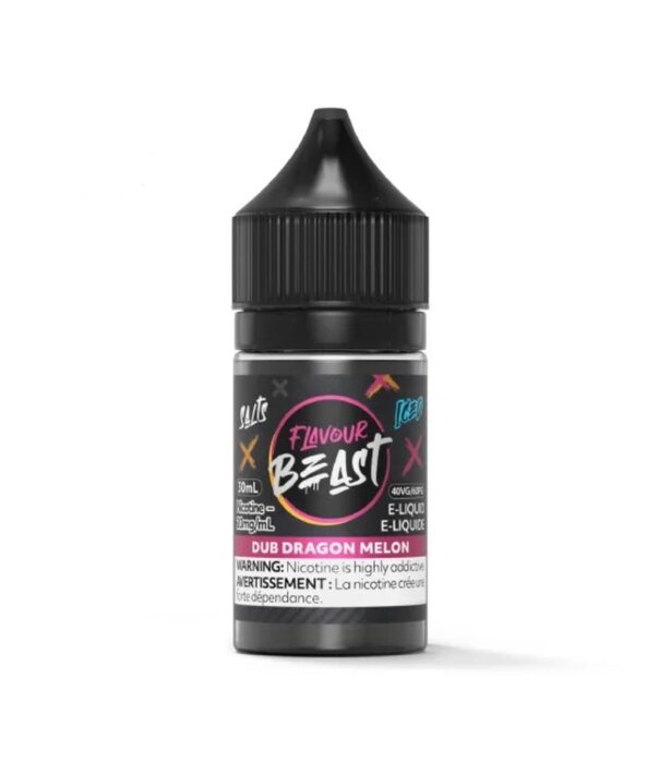 Flavour Beast Dub Dragon Melon Ice 20mg Flavour Beast Nic Salt 30ml E-liquid