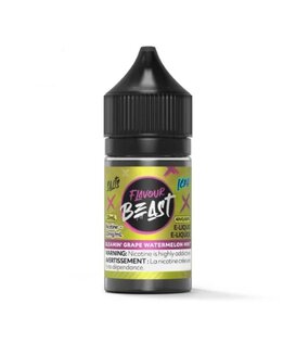Gleamin Grape Watermelon Mint Ice 20mg Flavour Beast Nic Salt 30ml E-liquid