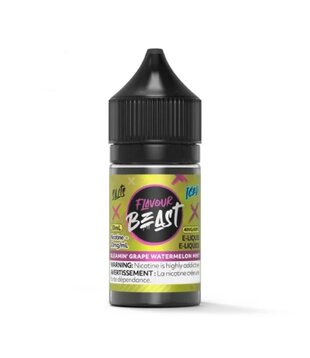 Gleamin Grape Watermelon Mint Ice 20mg Flavour Beast Nic Salt 30ml E-liquid