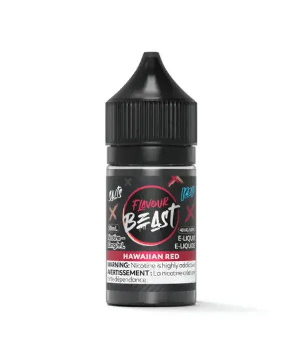 Flavour Beast Hawaiian Red Ice 20mg Flavour Beast Nic Salt 30ml E-liquid