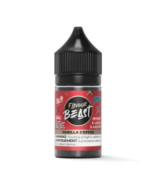 Flavour Beast Vanilla Coffe Ice 20mg Flavour Beast Nic Salt 30ml E-liquid