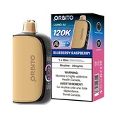 Blueberry Raspberry Orbito Lumo AI 120k Rechargeable Disposable
