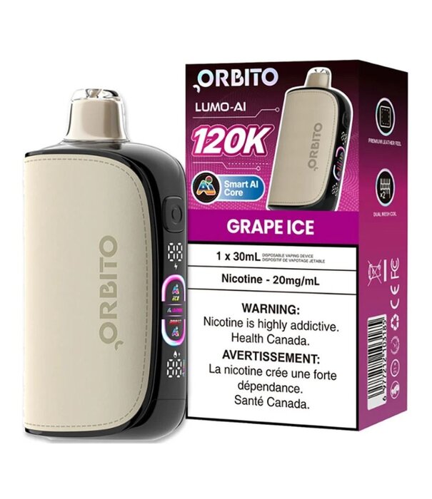 Orbito Grape Ice Orbito Lumo AI 120k Rechargeable Disposable