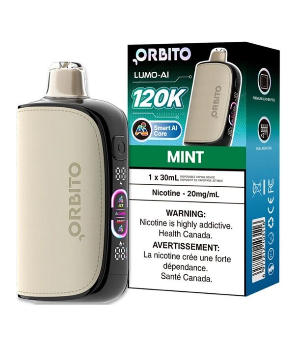 Orbito Mint Orbito Lumo AI 120k Rechargeable Disposable